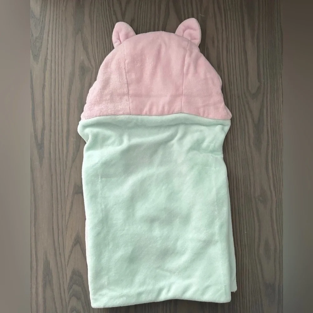 BEARINGTON COLLECTION LIL' HOOTS PINK OWEL TOWEL